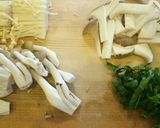 きのこと大葉の和風パスタ作り方1写真