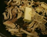 きのこと大葉の和風パスタ作り方3写真