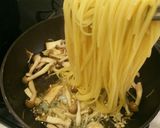 きのこと大葉の和風パスタ作り方4写真