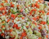四川風❤野菜たっぷりそぼろ❤野菜消費作り方3写真