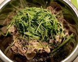 簡単！マヨぽん豚しゃぶ豆苗サラダ作り方3写真