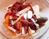 簡単レンチン♡牛肉とお野菜♡作り方3写真