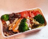 簡単レンチン♡牛肉とお野菜♡作り方6写真