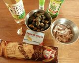ポーションでも魚介感じるイカスミパスタ。作り方1写真