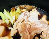 鶏肉のすき焼き☆鶏むね肉のすき焼き鍋作り方3写真