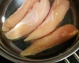 しっとり鶏ササミの茹で方作り方1写真