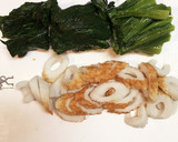 サッと簡単☆☆ごま油香るほうれん草炒め作り方1写真