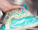 袋のままレンジ加熱♡5分でもやしのナムル作り方2写真