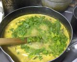 甘塩鱈☆春菊☆ココナッツカレー作り方6写真