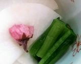 梅炊き込みご飯と塩漬け桜のおにぎり♪作り方10写真