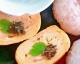 梅炊き込みご飯と塩漬け桜のおにぎり♪作り方12写真