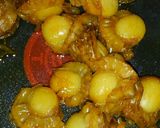 お弁当にも＊ベビーホタテの甘辛煮作り方3写真