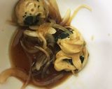 白ミル貝の肝のぽん酢和え作り方5写真
