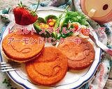 小麦粉、米粉なしのアーモンドパンケーキ作り方1写真