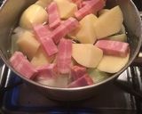大根★ジャガイモ&ベーコンの洋風煮物作り方4写真
