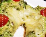 アボカドとチーズのバジルソーストースト作り方5写真