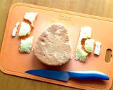 イースターエッグのくまうさぎキャラケーキ作り方1写真