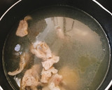 ☆とんこつ風味！簡単！豚もやしスープ☆作り方3写真