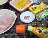 炊飯ジャー★簡単★コク旨【チキンピラフ】作り方1写真