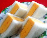 幸せ♡厚焼き玉子サンド作り方7写真
