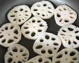 れんこんのカレー風味焼き作り方1写真