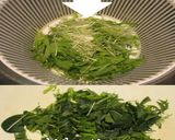 美味ドレの焼薄揚げと炒り卵で水菜のサラダ作り方8写真