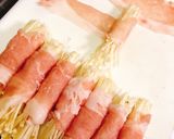 THEシンプルなえのきの豚肉巻き♡作り方2写真