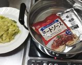 作り置き、春キャベツのビーフシチュー作り方8写真