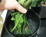 超簡単!!ほうれん草と豚肉のグラタン♡作り方1写真