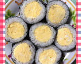 だし巻き卵で、簡単巻き寿司！作り方1写真