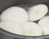 新タマネギの炊き込みご飯作り方4写真