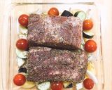 豚バラブロックの✤香草オーブン焼き作り方3写真