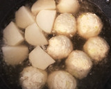 白だしさっと煮！春の訪れ野菜と鶏団子作り方7写真