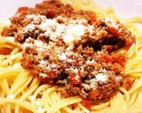 あっさり我が家のミートソースパスタ作り方7写真