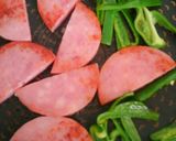 お弁当にも＊ハムステーキのクレソル炒め作り方5写真