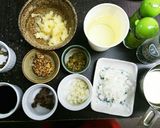 カキ醤油のメンツユマスタードドレッシング作り方1写真