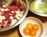春☆炊飯器で簡単！いちごチョコケーキ。作り方2写真
