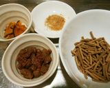 犬ご飯　馬×かぼちゃ作り方1写真