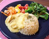 炊飯器で簡単♡バターライス作り方4写真