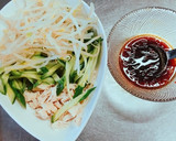簡単！もやしとササミの辛み和え作り方4写真