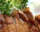 簡単わさび醤油の豚肉ステーキ作り方6写真