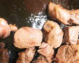 圧力鍋で時短！牛すね肉と大根の煮込み♪作り方3写真