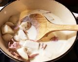 里芋のグラタンわさび風味作り方4写真