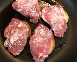 豚肉＆椎茸＆チーズのサンド焼き作り方5写真