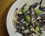 ひじきサラダ☆わさび醤油味作り方5写真