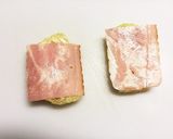節約おかず★豆苗のベーコン揚げロール！作り方2写真