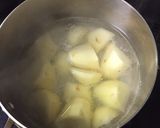 バター醤油の粉吹き芋作り方1写真