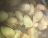 バター醤油の粉吹き芋作り方3写真