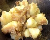 バター醤油の粉吹き芋作り方4写真