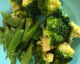 ブロッコリー(春野菜)の肉みそ炒め作り方2写真